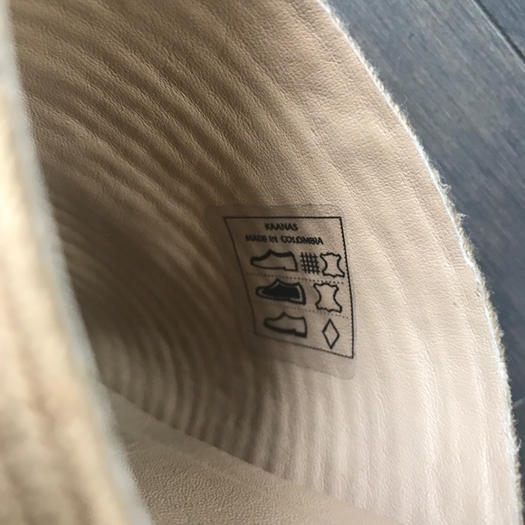 KAANAS Marbella handwoven mule espadrille, toffee - Picture 6 of 9